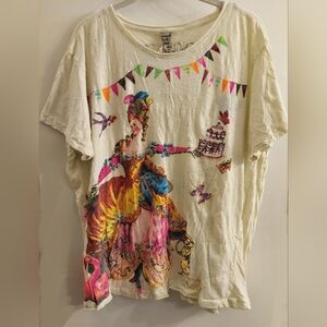 💫Magnolia Pearl🎂 QUEENS CAKE Tee ♡SOLD OUT♡ OS NWT in Color Moonlight ☆RARE☆